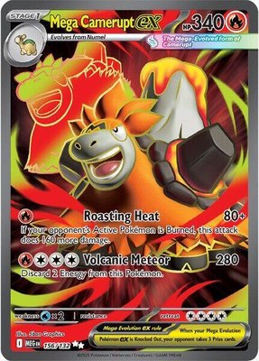 Mega Camerupt ex, Mega Evolution
