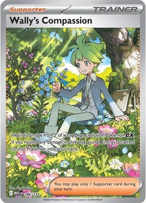 Wally's Compassion, Mega Evolution