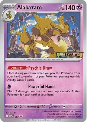 Alakazam, Mega Evolution Promo