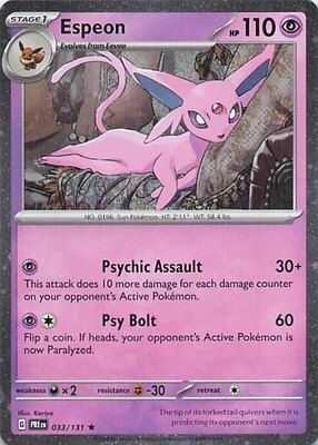 Espeon (Cosmos Holo), Miscellaneous Cards & Products