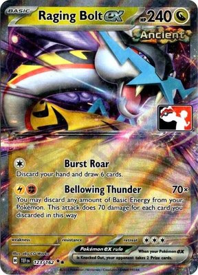 Raging Bolt ex, Prize Pack Series Cards