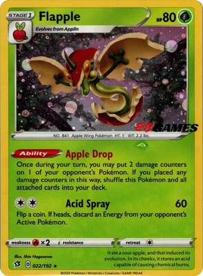 Flapple (EB Games Exclusive APAC), Miscellaneous Cards & Products