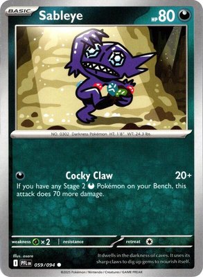 Sableye, Phantasmal Flames