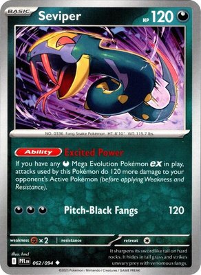 Seviper, Phantasmal Flames