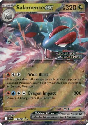 Salamence ex (Journey Together Stamped), Miscellaneous Cards & Products