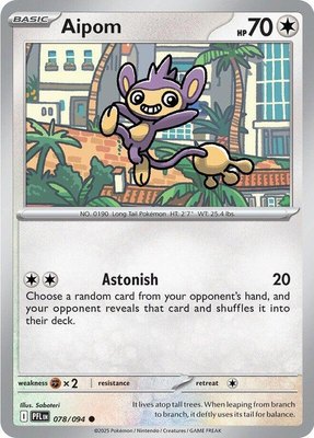 Aipom, Phantasmal Flames