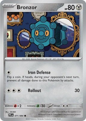 Bronzor, Phantasmal Flames