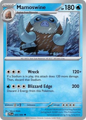 Mamoswine, Phantasmal Flames