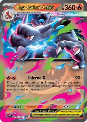 Mega Charizard X ex, Phantasmal Flames