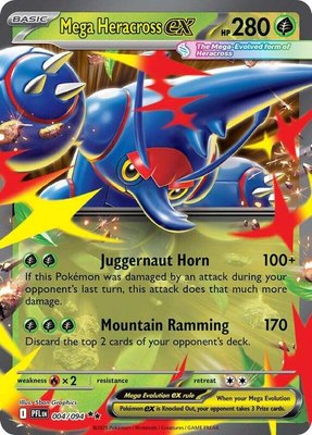 Mega Heracross ex, Phantasmal Flames