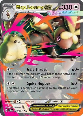 Mega Lopunny ex, Phantasmal Flames