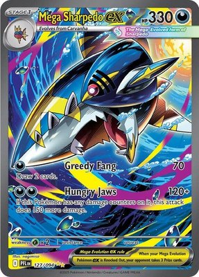 Mega Sharpedo ex, Phantasmal Flames
