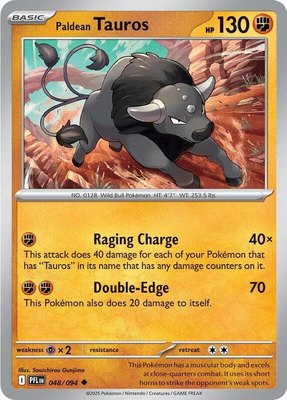 Paldean Tauros, Phantasmal Flames