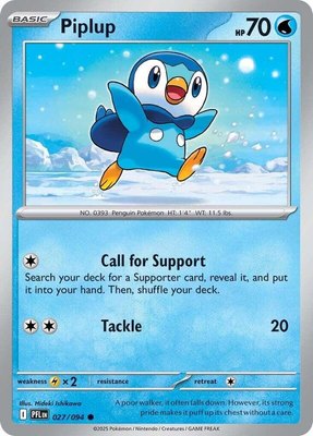 Piplup, Phantasmal Flames