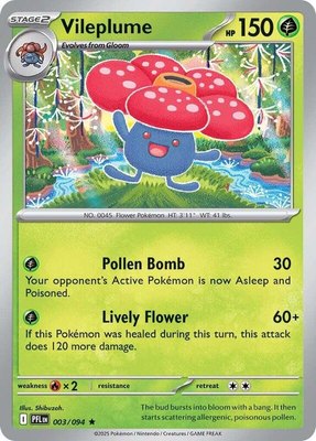 Vileplume, Phantasmal Flames