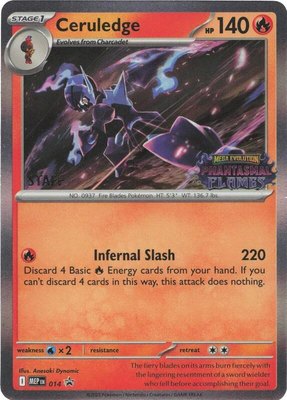 Ceruledge [Staff], Mega Evolution Promo