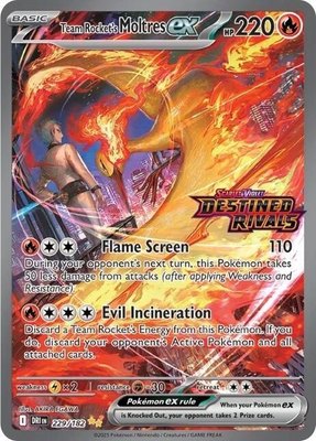 Team Rocket's Moltres ex (Destined Rivals Stamp), Miscellaneous Cards & Products