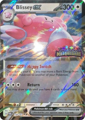 Blissey ex (Twilight Masquerade Stamped), Miscellaneous Cards & Products