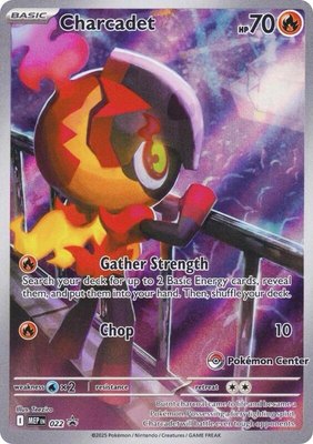 Charcadet (Pokemon Center Exclusive), Mega Evolution Promo
