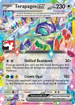 Terapagos ex (Prize Pack Series 7), Prize Pack Series Cards