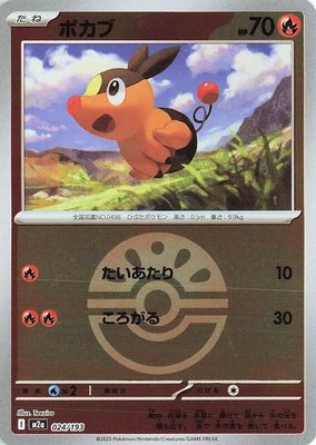 Tepig (Friend Ball Pattern), High Class Pack: MEGA Dream ex