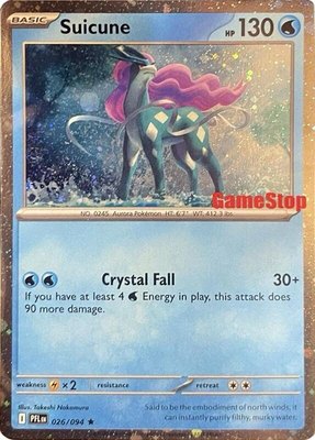 Suicune (Cosmos Holo) (Gamestop Exclusive), Miscellaneous Cards & Products