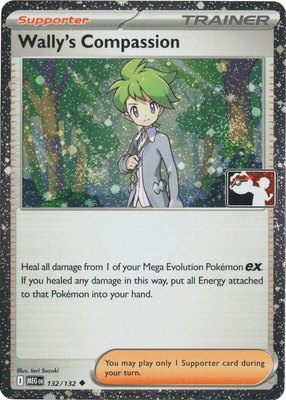 Wally's Compassion (Cosmos Holo), Prize Pack Series Cards