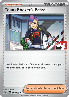 Team Rocket's Petrel, Prize Pack Series Cards