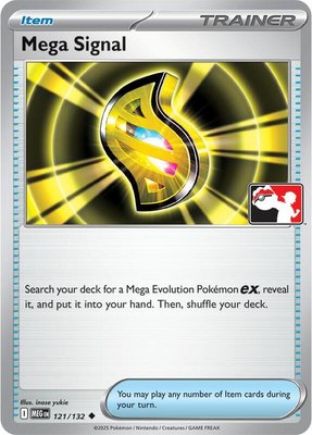 Mega Signal, Prize Pack Series Cards