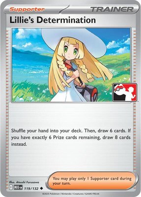 Lillie's Determination, Prize Pack Series Cards