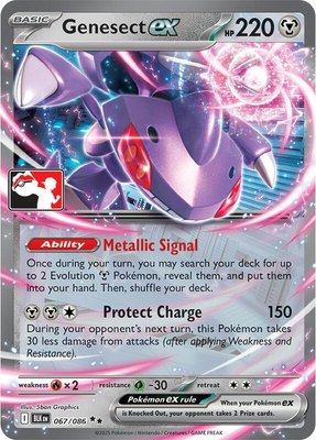 Genesect ex, Prize Pack Series Cards