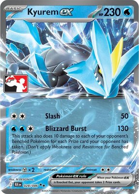 Kyurem ex, Prize Pack Series Cards