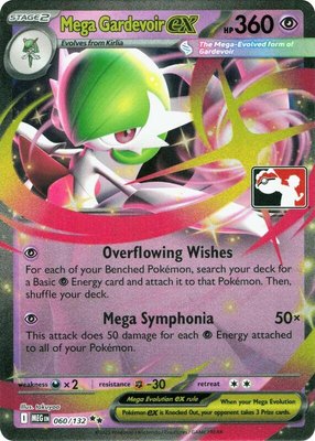 Mega Gardevoir ex, Prize Pack Series Cards