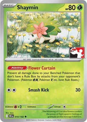 Shaymin, Prize Pack Series Cards
