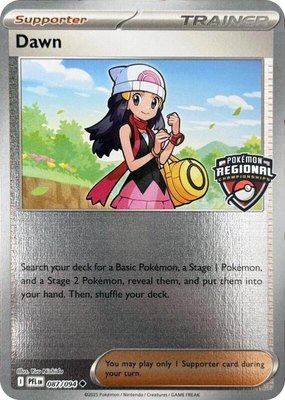 Dawn (Regional Championship), League & Championship Cards