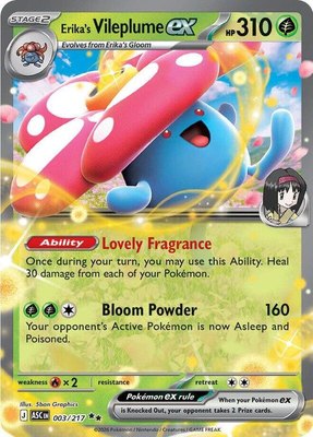 Erika's Vileplume ex, Ascended Heroes