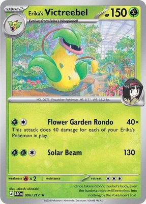 Erika's Victreebel, Ascended Heroes