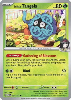 Erika's Tangela, Ascended Heroes