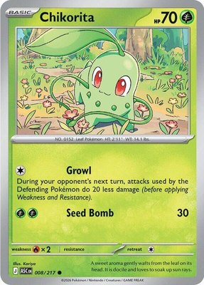 Chikorita, Ascended Heroes