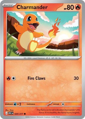 Charmander, Ascended Heroes