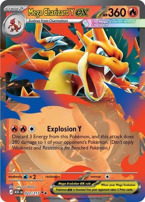 Mega Charizard Y ex, Ascended Heroes
