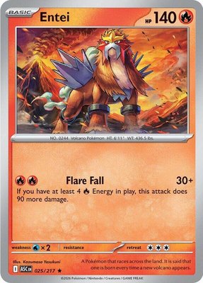 Entei, Ascended Heroes