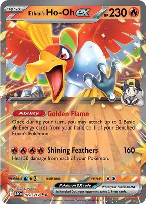 Ethan's Ho-Oh ex, Ascended Heroes