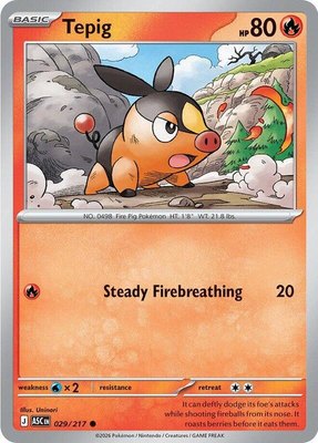 Tepig, Ascended Heroes
