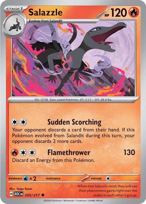 Salazzle, Ascended Heroes