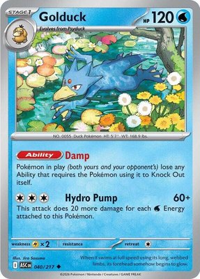 Golduck, Ascended Heroes