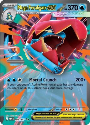Mega Feraligatr ex, Ascended Heroes
