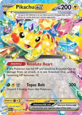 Pikachu ex, Ascended Heroes