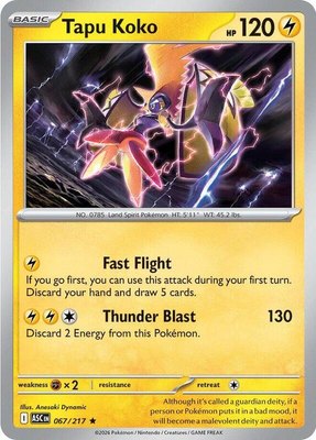 Tapu Koko, Ascended Heroes