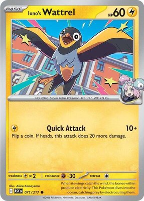 Iono's Wattrel, Ascended Heroes